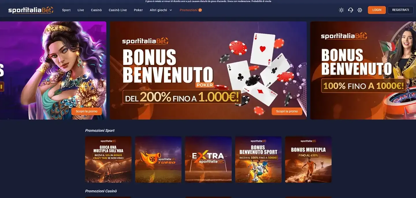 Sportitaliabet Casino
