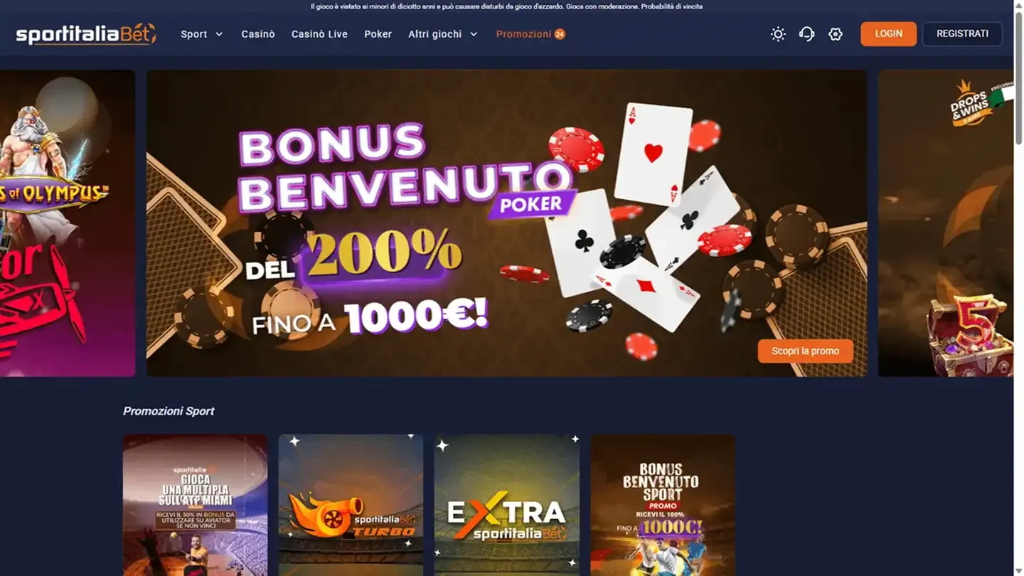 Sportitaliabet Casino